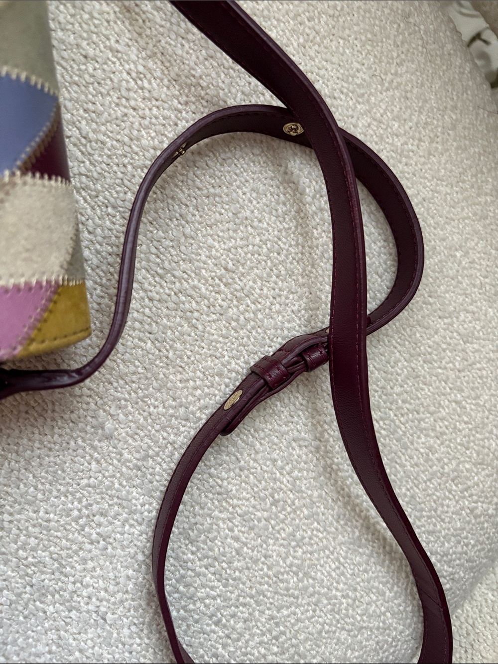 Sezane Mini Milo Patchwork Bag - Picture 9 of 14